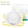 Shining Star SS9001V N95 Respirator with Valve 7 factory direct n95 mask shinningstar facemask, n95, respirator wholesale mask factory surgical manufacturer warranty, cup cdcniosh shining ss9001v wearing